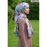 Eylül İpek Çiçek Desen Soft Şal 422-119