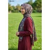 Eylül İpek Etnik Desen Soft Şal 398-111