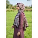 Eylül İpek Etnik Desen Soft Şal 398-112