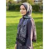 Eylül İpek Etnik Desen Soft Şal 414-111