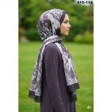 Eylül İpek Etnik Desen Soft Şal 415-114