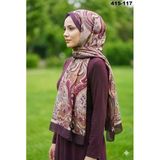 Eylül İpek Etnik Desen Soft Şal 415-117