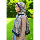 Eylül İpek Etnik Desen Soft Şal 415-124