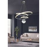Eylül Tek Top 3 mt LED Avize - 1 - Krom
