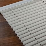 Eylül Yapı Market Katlanabilir Plise Perde, Cam Balkon Perdeleri, Ofis Perdeleri, Pvc Pencere Perdeleri - Beyaz - 40 x 100 cm