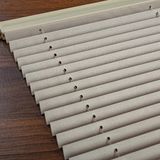 Eylül Yapı Market Katlanabilir Plise Perde, Cam Balkon Perdeleri, Ofis Perdeleri, Pvc Pencere Perdeleri - Krem - 80 x 100 cm