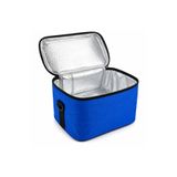 Eylülbags Termal Beslenme Çantası Isı Yalıtımlı Omuz Askılı Soğutucu Lunch Box Mavi
