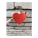 eylülün etiket fabrikası Renkli Kalpli Sticker Set / Etiket Set - 5,5 cm. Özel Kalp Kesim (3 Set / 36 adet Sticker)