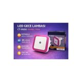 EyluX Shop Modern Sensörlü Mini Led Gece Lambası Led Spot FOTOSELLİ GECE LAMBASI