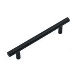 Eym Alüminyum Paslanmaz Mat Siyah 128 mm Mobilya Kulp Çap:12 mm