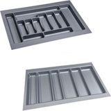 Eym Çekmece Içi Kaşıklık ve Kepçelik 2 Li Set 75 x 49 cm Gri - 1 Adet