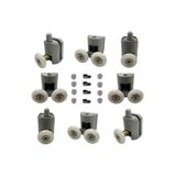 Eym Duşakabin Tekerleği 8 Li Set Teker Çapı 24 mm