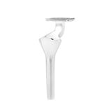EYM Elmas Lüx Metal Ayak 21 cm Krom Mobilya Koltuk Ayağı