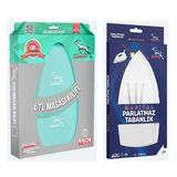 EYM Gazella Ütü Altlığı + Ütü Masası Kılıfı Bezi 50 x 135 cm Turkuaz