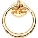 Eym Halka Sarkaç Mobilya Kulp Düğme Sandalye Arkası Süs Çap 60 mm - Sarı