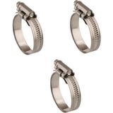 Eym Mikalor 3 Adet W2 Hortum Kelepçesi 16-27 mm 430 Klt. Paslanmaz
