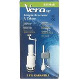 Eym Veravit Vera Basmalı Tek Kademeli Klozet Rezervuar Iç Takım - 1 - Beyaz