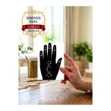 EYMEN ÇARŞI /Kına Şablonu/Geçici Dövme Şablonu/Kına Kalıbı/Henna Tattoo Stencil/sd271