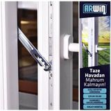 Eymen Yapı Arwin Sağ Açılım Pencere Kademeli Havalandırma Kolu, Pvc Kilidi, Metalik - 0 - 1 Yaş - Renkli