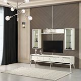 Eymense Lotus Tv Ünitesi Silver Krem