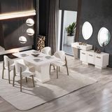 Eymense Nova 6 Sandalyeli Yemek Odası Takımı Ön Yüzler MDF