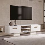 Eymense Nova TV Ünitesi Seti Ön Yüzler MDF Krem