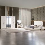 Eymense Opal 6 Kapaklı Yatak Odası Takımı Ön Yüzler MDF