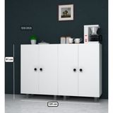 Eym'er Home Çok Amaçlı Dolap Banyo&Mutfak&Kiler&Balkon 120 cm Beyaz