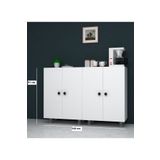 EYMER HOME ÇOK AMAÇLI DOLAP BANYO&MUTFAK&KİLER&BALKON 140 CM BEYAZ