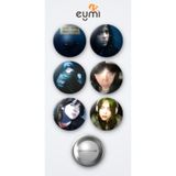 Eymi Design Billie Eilish 6'lı Metal Rozet Seti 58mm İğneli Buton Çanta Yaka Rozeti