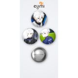 Eymi Design Blue Lock Animesi Nagi 3'lü Metal Rozet Seti 58mm İğneli Buton Çanta Yaka Rozeti