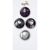 Eymi Design Code Geass: Lelouch of the Rebellion Lelouch Lamperouge 3'lü Metal Rozet Seti 58mm İğneli Buton Çanta Yaka Rozeti