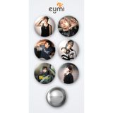 Eymi Design Lngshot RYUL ve Ohyul 6'lı Metal Rozet Seti 58mm İğneli Buton Çanta Yaka Rozeti