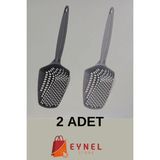 Eynel 2'li Küçük Delikli Kedi Kumu Eleme Küreği, Ince Dar Aralıklı Pet Tuvalet Temizleme Eleği Süzgeç - Renkli