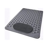 Eynel Vantuzlu Banyo ve Duş Kaydırmazı Duşa Kabin Küvet Içi Vantuzlu Banyo Paspası (2 Adet Gri) (35X69 Cm) - Gri - Gri