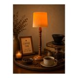 Eynes Aydınlatma Kahve Sunumluğu Led mumluk tealight kahve köşesi dekoru mutfak dekoru abajur mumluk 20 cm