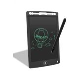 Eynor Writing Tablet Lcd 8.5 Inç Dijital Kalemli Çizim Yazı Tahtası Grafik Not Yazma Eğitim Tableti-Siyah