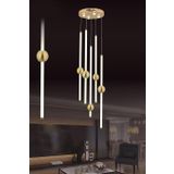 Eys 42W 5'Li Gold Sarkıt Led Avize