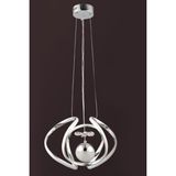 Eys 50W Krom Sarkıt LED Avize - Gold