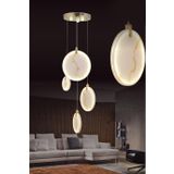 Eys 8W 15Cm 4'Lü Gold Sarkıt Led Avize