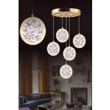 Eys 9W 5'Li Gold Sarkıt Led Avize