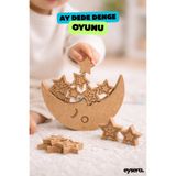 eysera Ahşap Ay Dede Denge Oyunu – Çocuk Aktivite & Hobi Oyuncak, Montessori Eğitici Set