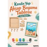 eysera Kendin Yap Ahşap Boyama Tablosu – Kum Kalesi | Standlı Ahşap Boyama Seti, Çocuk Aktivite & Hobi Oyuncak, Montessori, Eğtici Set