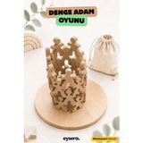 Eysera Montessori Denge Adam Oyunu, Akrobat Denge Seti – Çocuk Aktivite & Hobi Oyuncak, Montessori Eğitici Set - Ahşap