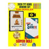 Eyted 2026 Tyt Tüm Dersler Süper Karma 6 Deneme+Aktif Tyt 5 Li Genel Deneme Kuvvet Serisi Set