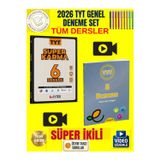 Eyted 2026 Tyt Tüm Dersler Süper Karma 6 Deneme+Endemik Tyt 8 Li Genel Deneme Set