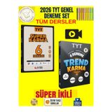 Eyted 2026 Tyt Tüm Dersler Süper Karma 6 Deneme+Trend Karma Tyt 4 Genel Deneme Sınavı Set