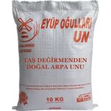 Eyüp Oğulları Un Ekmek Yapımına Uygun Köy Değirmeninden Arpa Unu 10 KG