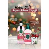 Eyüp Sabri Japon Kiraz Çiçeği Sıvı Sabun 500 ml, El ve Vücut Losyonu 280 ml ve Rosie Pamuk