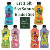 Eyüp Sabri Tuncer 1.5lt Sıvı Sabun 6 'lı Set